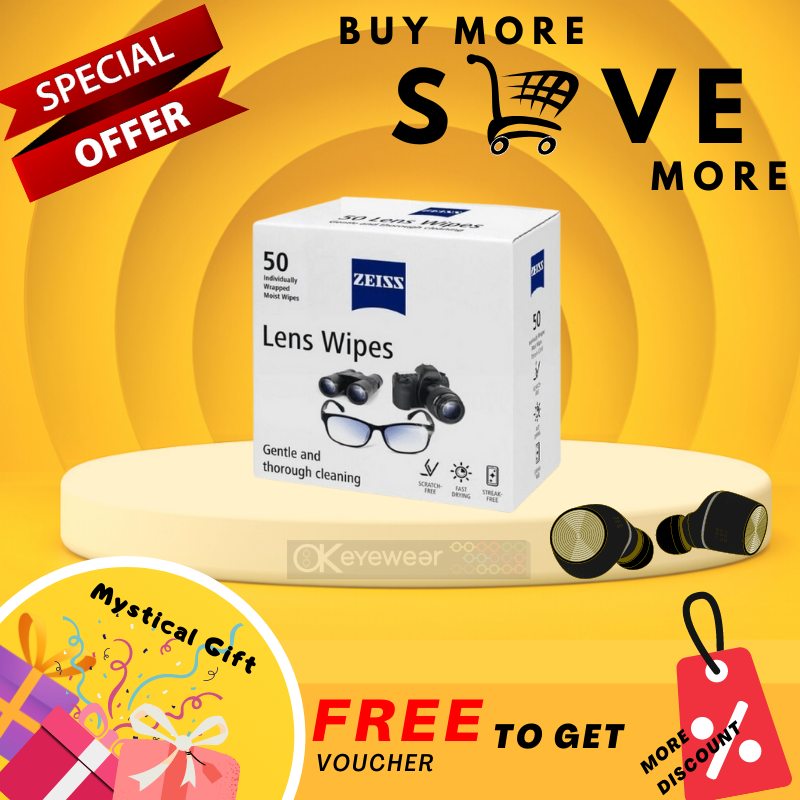 Zeiss Lens Wipe new alcohol formula 50's per box(READY STOCKS) Lazada
