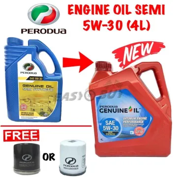 Beli Perodua Engine Oil 4l Pada Harga Terendah Lazada Com My