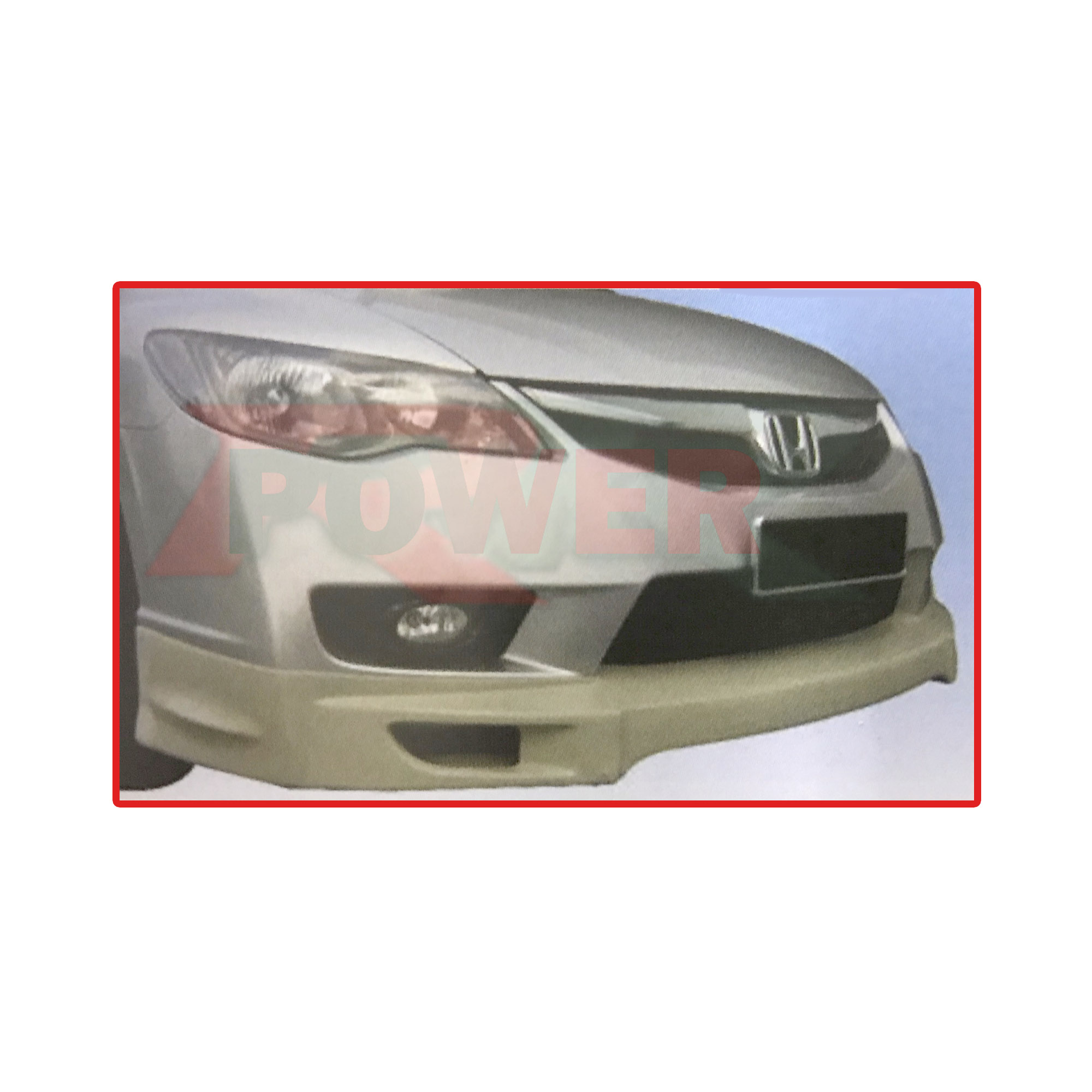 Honda Civic FD SNA Eighth Generation (2009 Facelift Bumper ONLY) MDL
