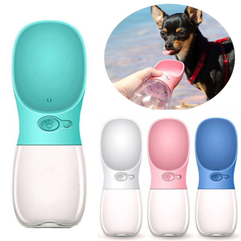 Bình Đựng Nước Cho Chó Cưng 350ML, Bình Đựng Nước Cho Chó Cỡ Nhỏ, Chó Con, Mèo Uống Nước Cho Thú Cưng Ngoài Trời