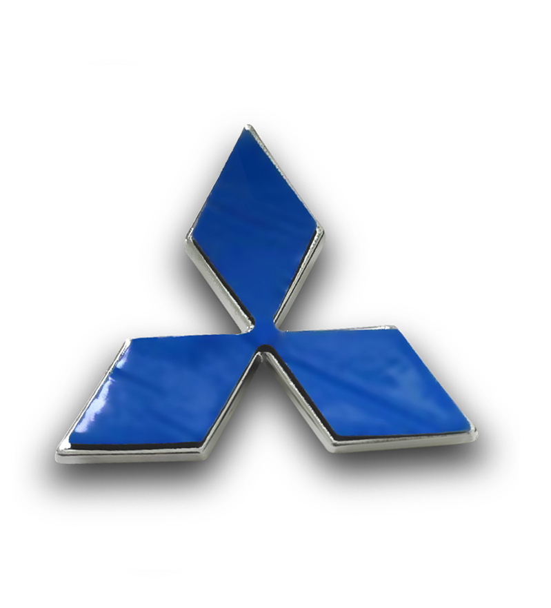 for Mitsubishi steering wheel logo modified car stickers