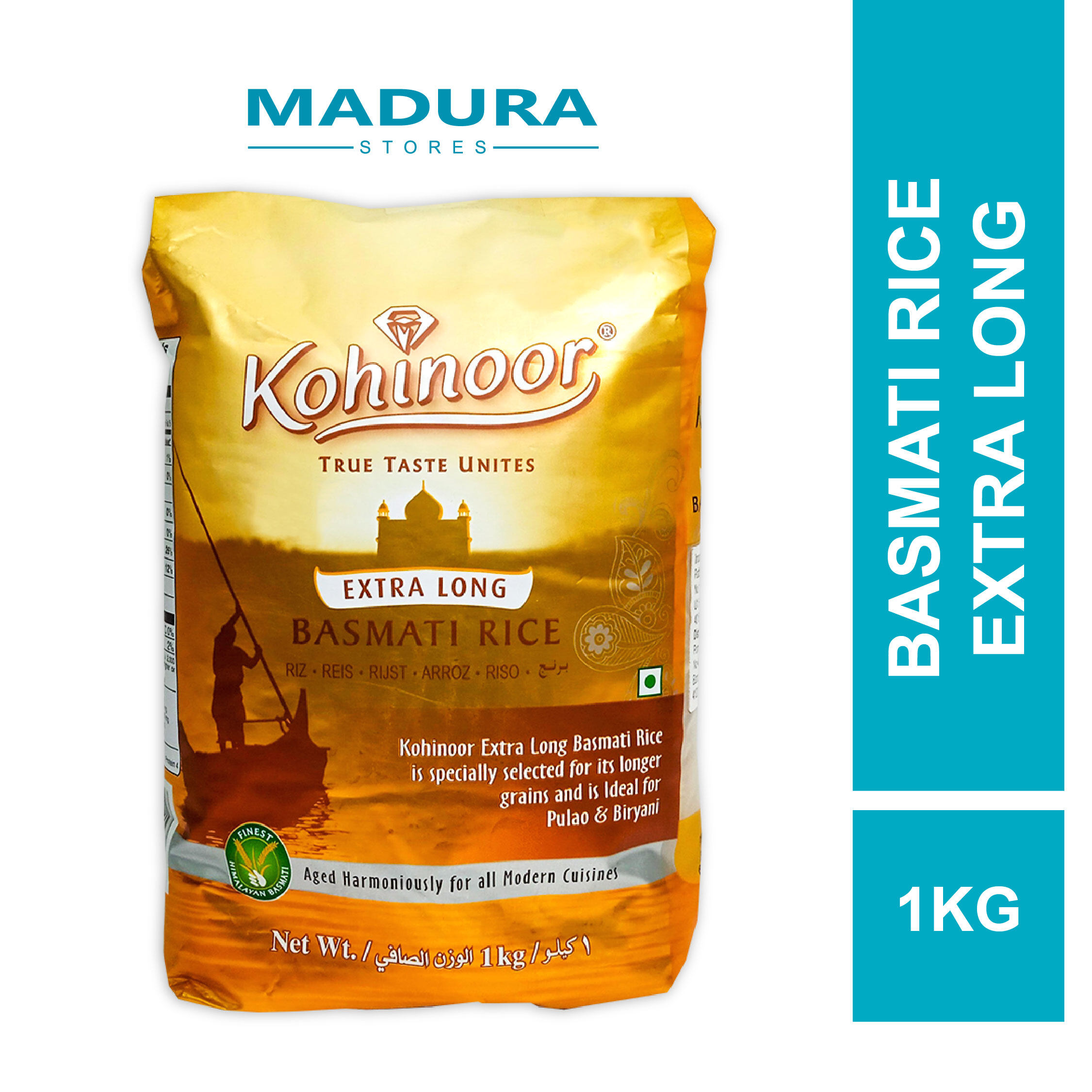 Kohinoor Extra Long Basmati Rice 1KG Lazada
