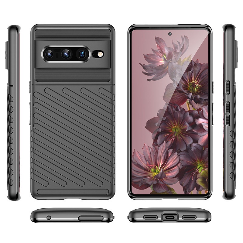 Ốp Lưng Cho Google Pixel 7 Pro Ốp Lưng Pixel 7 Pro Ốp Lưng Mềm Cao Su Chống Sốc 6.7 Inch Cho Google Pixel 7 6 5 XL 4A 5A 6A 6 7 Pro