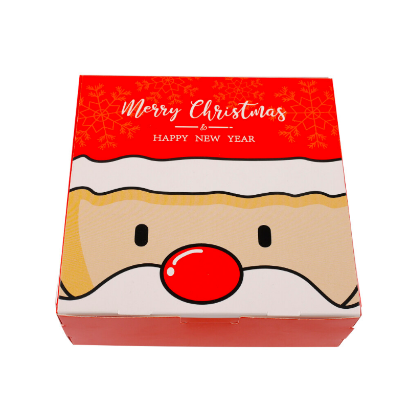 Christmas Paper Packaging Box Santa Claus Snowman Deer Elk Gift Chocolate Candy Cookie Boxes