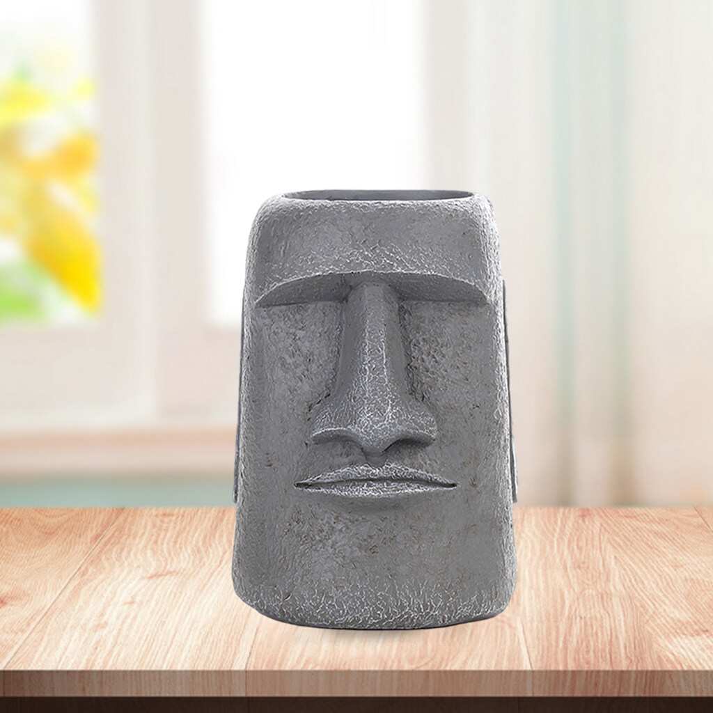 BolehDeals 1PC Ancient Easter Island Statue Retro Style Moai Head