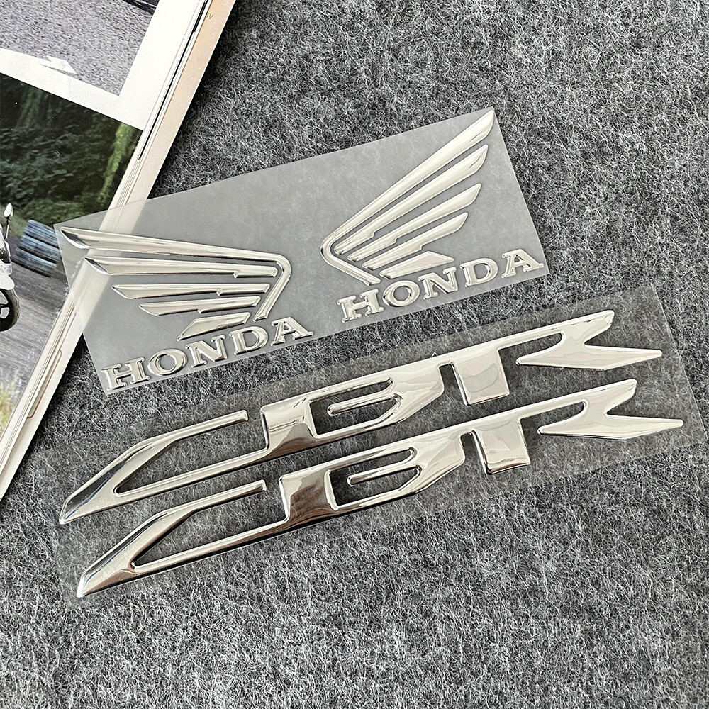 CBR HRC 3D Resin Gel Sticker Motorcycle Fuel Tank Side Sticker For Honda HRC CBR CBR1000RR CBR650F CBR600RR CBR500R CBR300R CBR250R