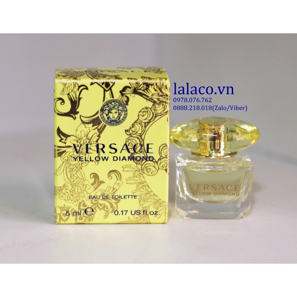 Nước hoa mini Versace Yellow Diamond EDT 5ml
