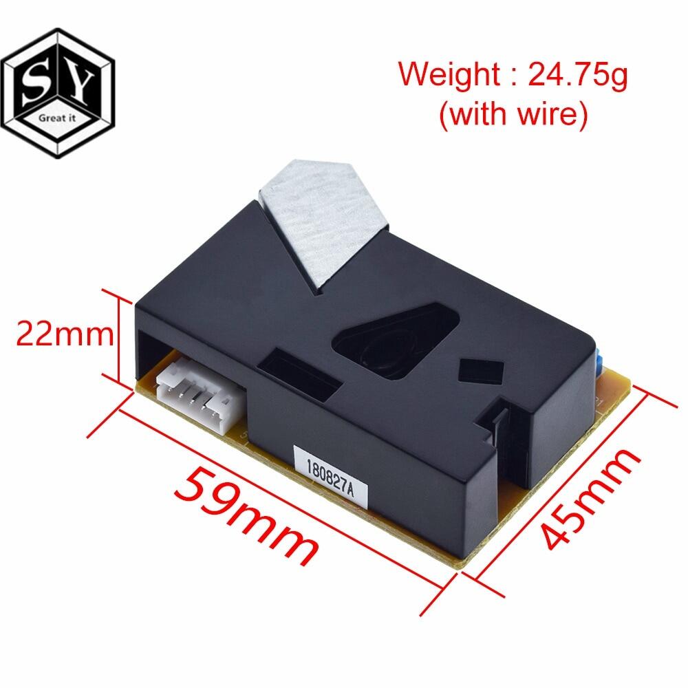 Tuyệt vời nó dsm501a Cảm biến bụi mô-đun PM2.5 phát hiện dector dị ứng khói hạt Mô-đun cảm biến cho Arduino cho điều hòa không khí
