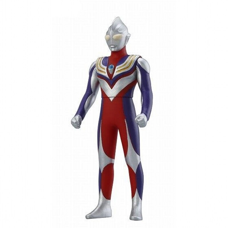 Kid Toys Bandai Ultraman Tiga Software Model Children's Superman (Character Toy)