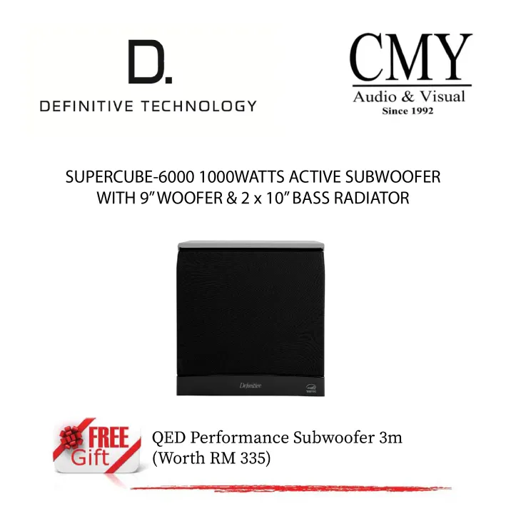 definitive technology supercube 6000