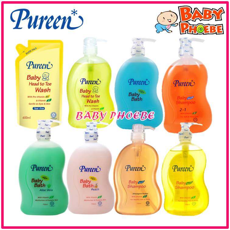 Pureen store baby wash