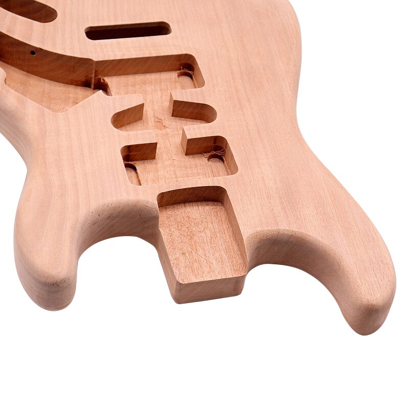 Candlenut Wood Guitar Body HUIOP Unfinished Guitar Body - Handcrafted ...