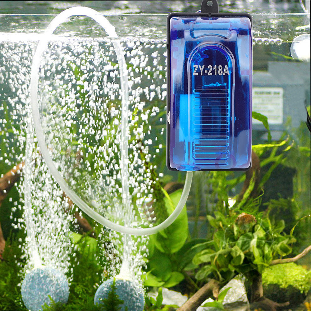 Mangouu Single Hole Bubble Oxygen Air Pump Accessory for Aquarium Fish