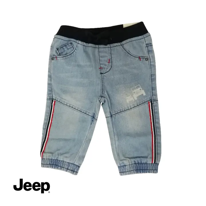 baby boy denim joggers