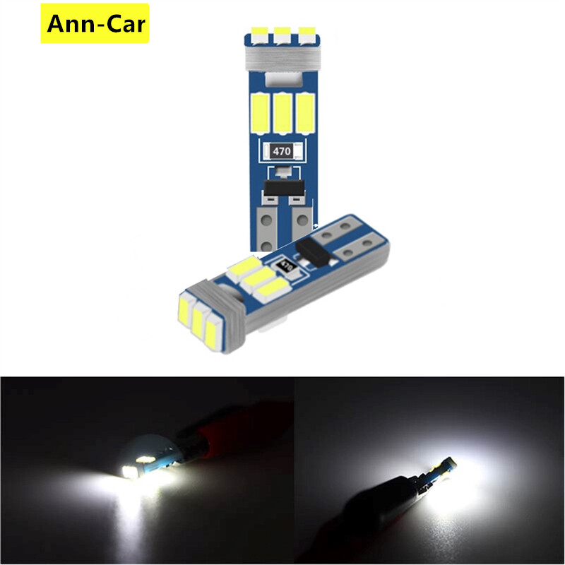 1pc meter light bulb 9led t5/w3w 3014 12v super bright car interior lamp instrument dashboard gear light van truck car lights
