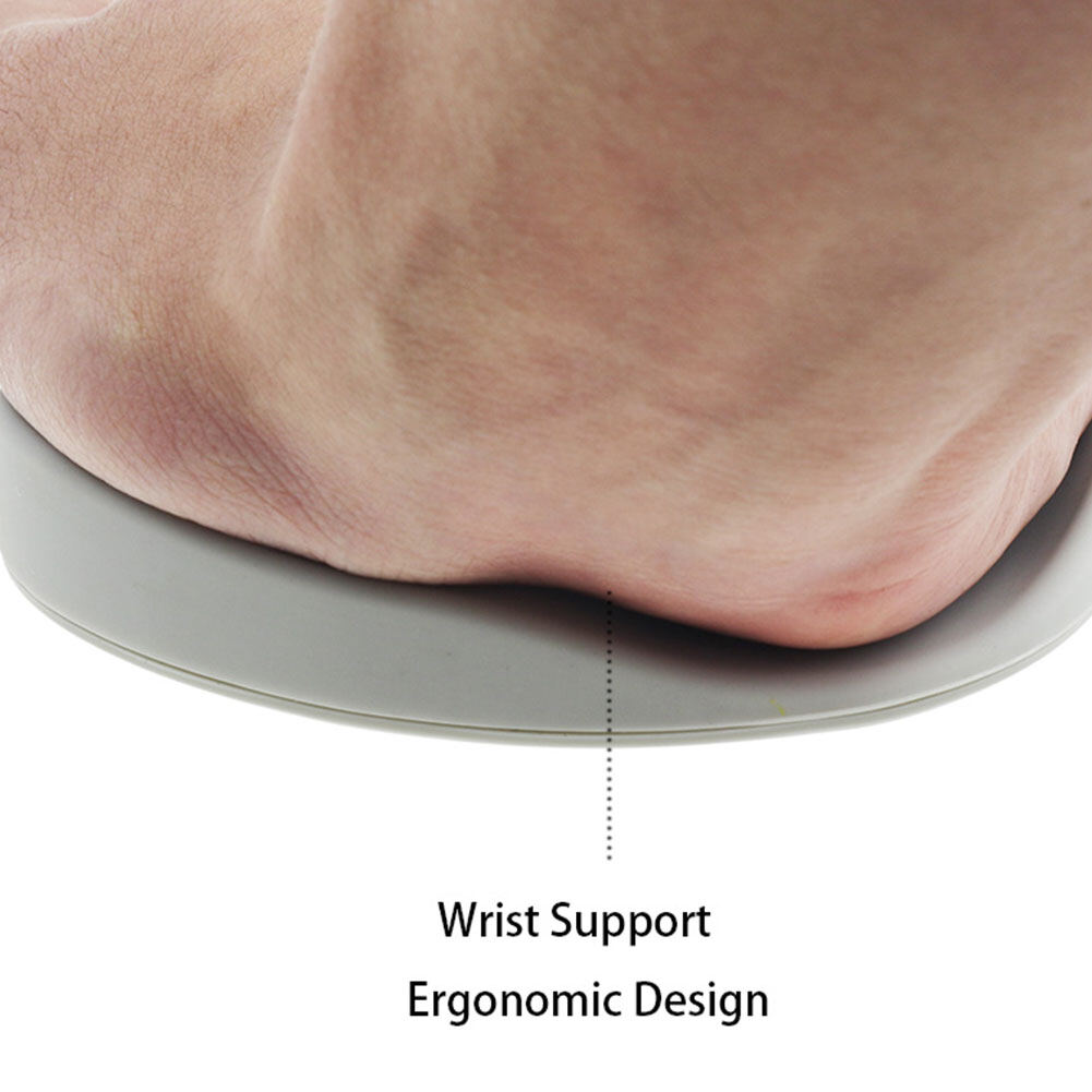 Mouse Pad Soft Silicone Hand Wrist Rest Mouse Mat Ergonomic for Game PC Computer