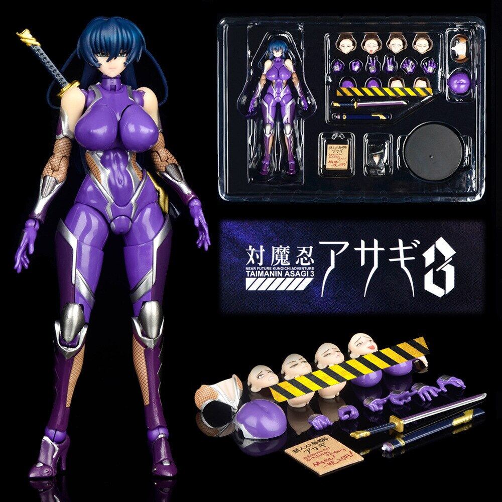 16cm Taimanin Series Second Axe Asagi Igawa Anime Figure Native Rocket