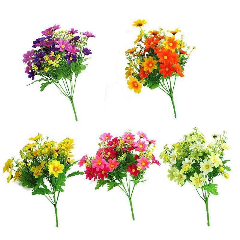 BOKALI Artificial Chrysanthemum A Bunch Beatiful Flowers For Wedding Or Home Decoration