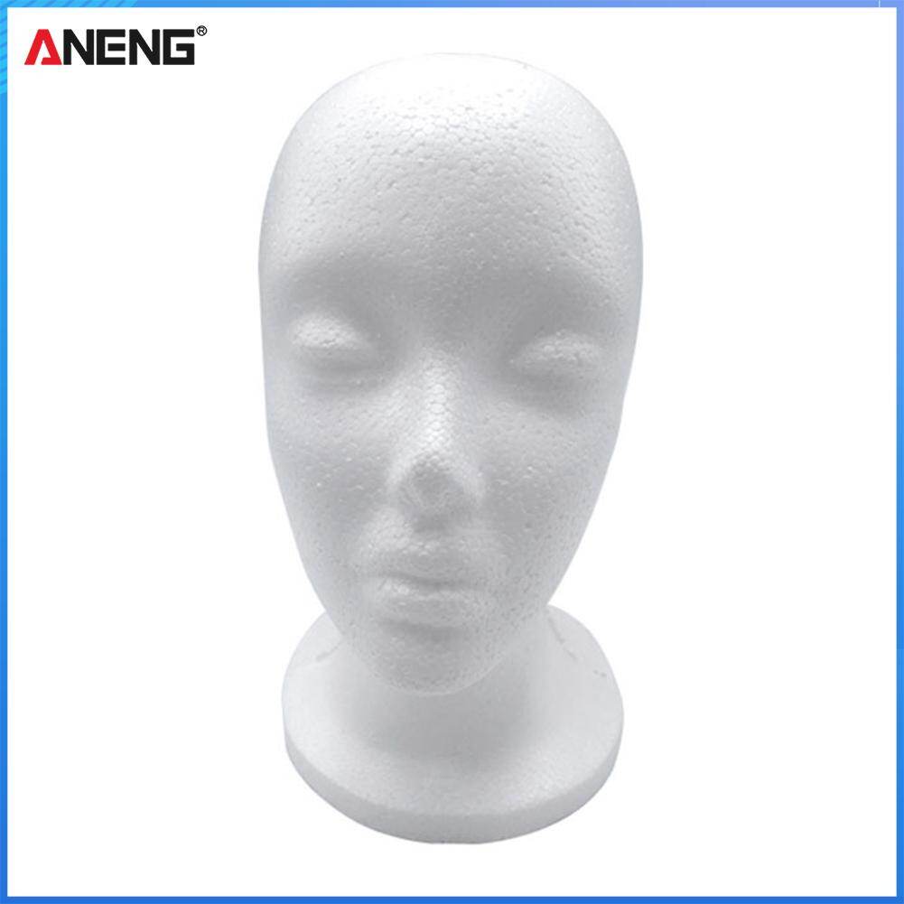 Practical Foam Female Mannequin Head Wigs Glasses Cap Display Holder Stand
