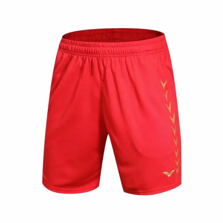 2021 New Victor Badminton Clothing Large Size Shorts Victory Men And Women Sports Running Leisure 5 Points Shorts Lazada Singapore