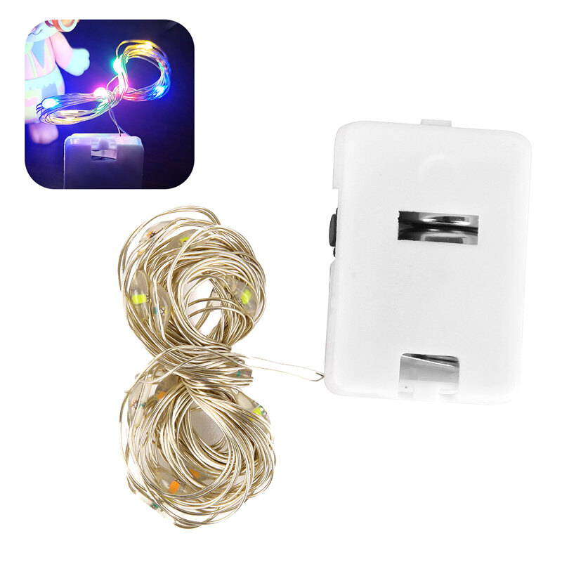 1/2M 10/20LED Light String Lights Fairytale Copper Wire Battery Operated Decorative Lights