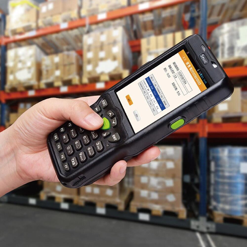 3.5Inch Wireless Waterproof Rugged Courier Warehouse 2D Barcode Scanner