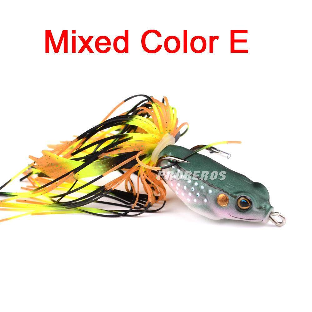 5//9pcs Frog Soft lures Silicone Fishing baits Freshwater Topwater Bass Crankbait