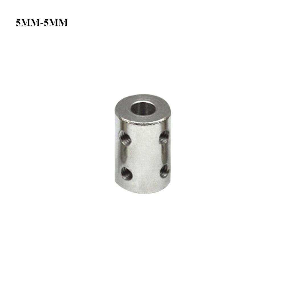 Adyqku0dh 4/5/6/8/10mm Khớp nối cứng 4mm đến 8mm Od14x22 Khớp nối trục hàm Khớp nối trục Đầu nối truyền động Thép cứng