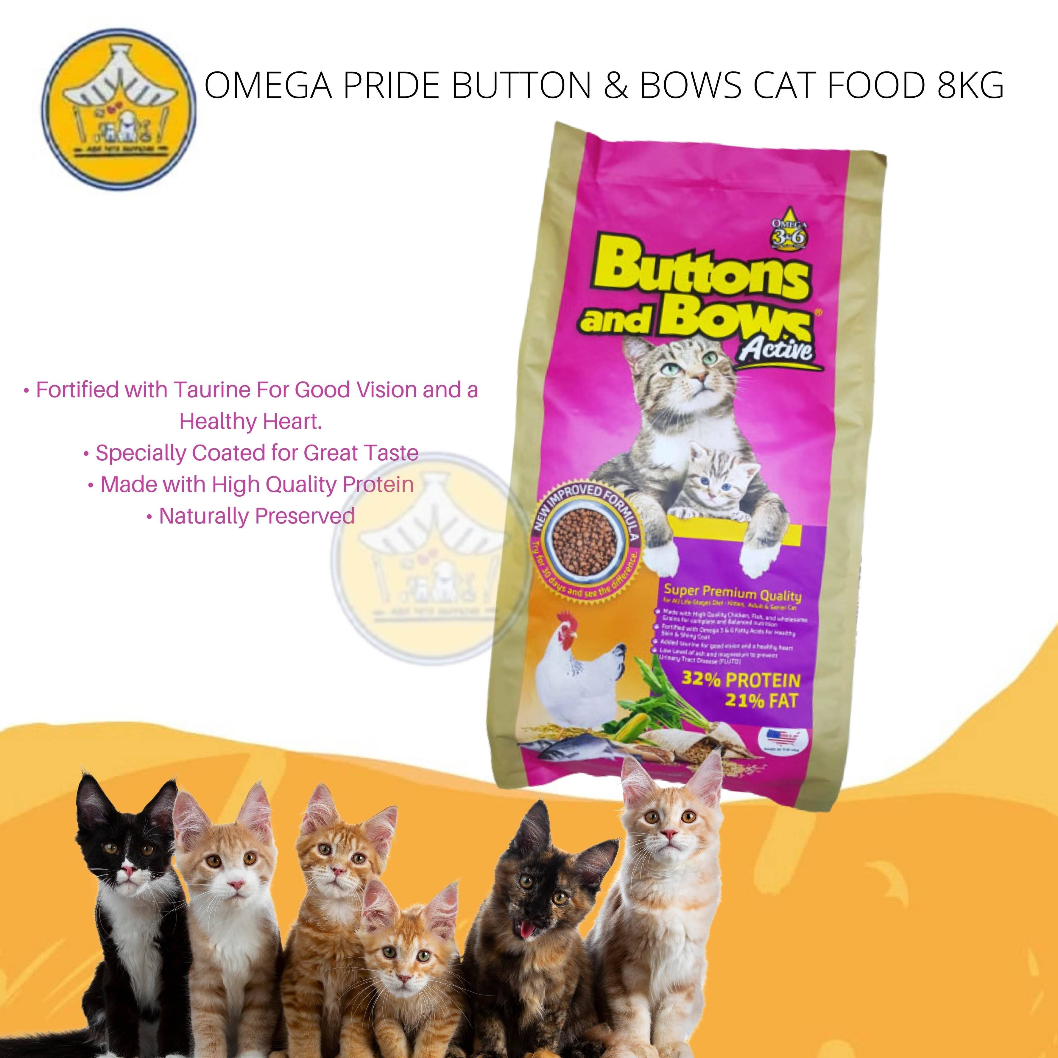 buttons and bows cat food