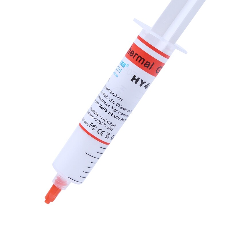30G HY410-TU20 White Thermal Grease CPU Chipset Cooling Compound Silicone Paste