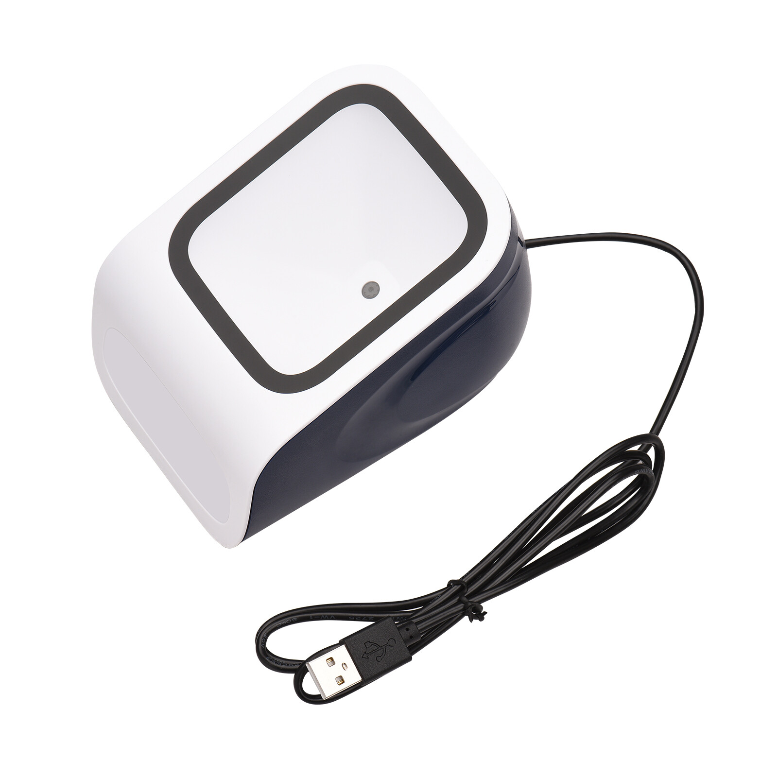 Máy Quét Mã Vạch Để Bàn 1D 2D QR Nền Tảng Máy Đọc Mã Vạch Có Dây USB Rảnh Tay Máy Quét Plug & Play Tương Thích Với Hệ Thống Android Cửa Sổ Quét Lớn Cho Thư Viện Siêu Thị Cửa Hàng Bán Lẻ Thanh Toán Di Động Quét Màn Hình Máy Tính
