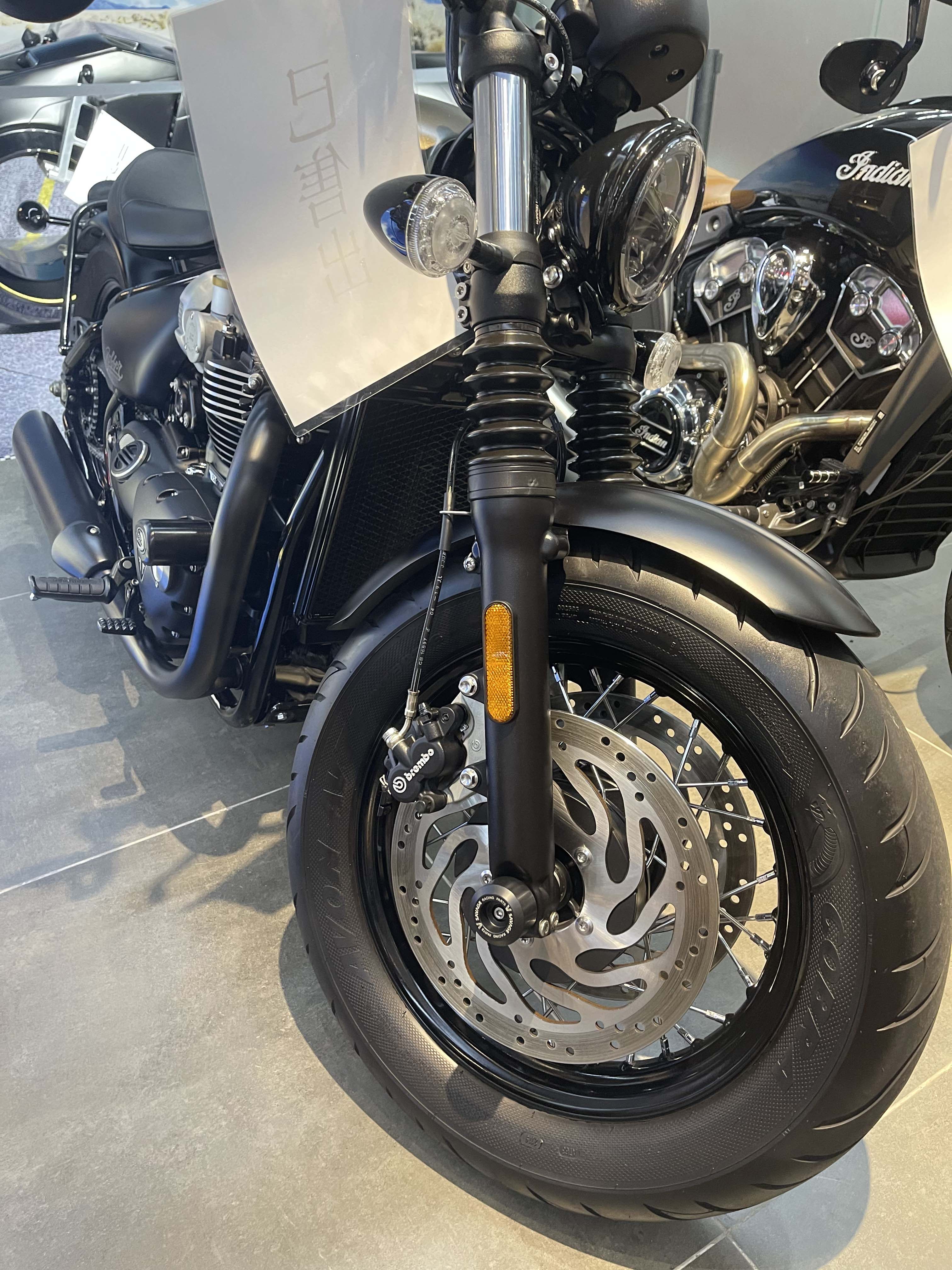 Thanh Trượt Chống Va Đập Trục Trước Sau Cho Triumph Bonneville Bobber 2017-2023 Bộ Bảo Vệ Chống Rơi Phuộc Xe Máy