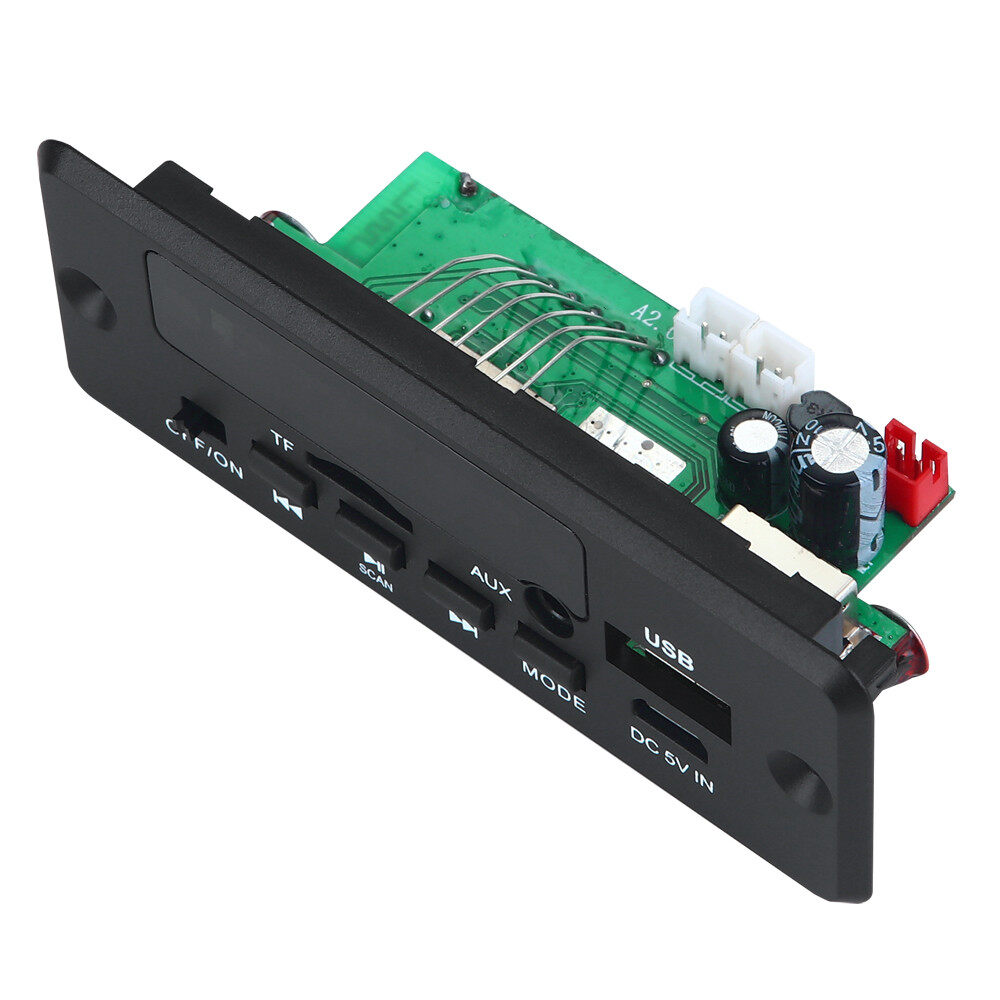 Coolmanloveit Bảng Giải Mã Bộ Thu Âm Thanh Bluetooth 12V Cho Xe Hơi Với Khuếch Đại Công Suất Loa 2*3W, Mô-đun Máy Nghe Nhạc MP3 Lossless