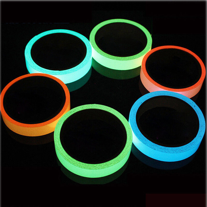 Luminous Tape Self-adhesive Waterproof Glow In The Dark Safety Stage Home Decor 