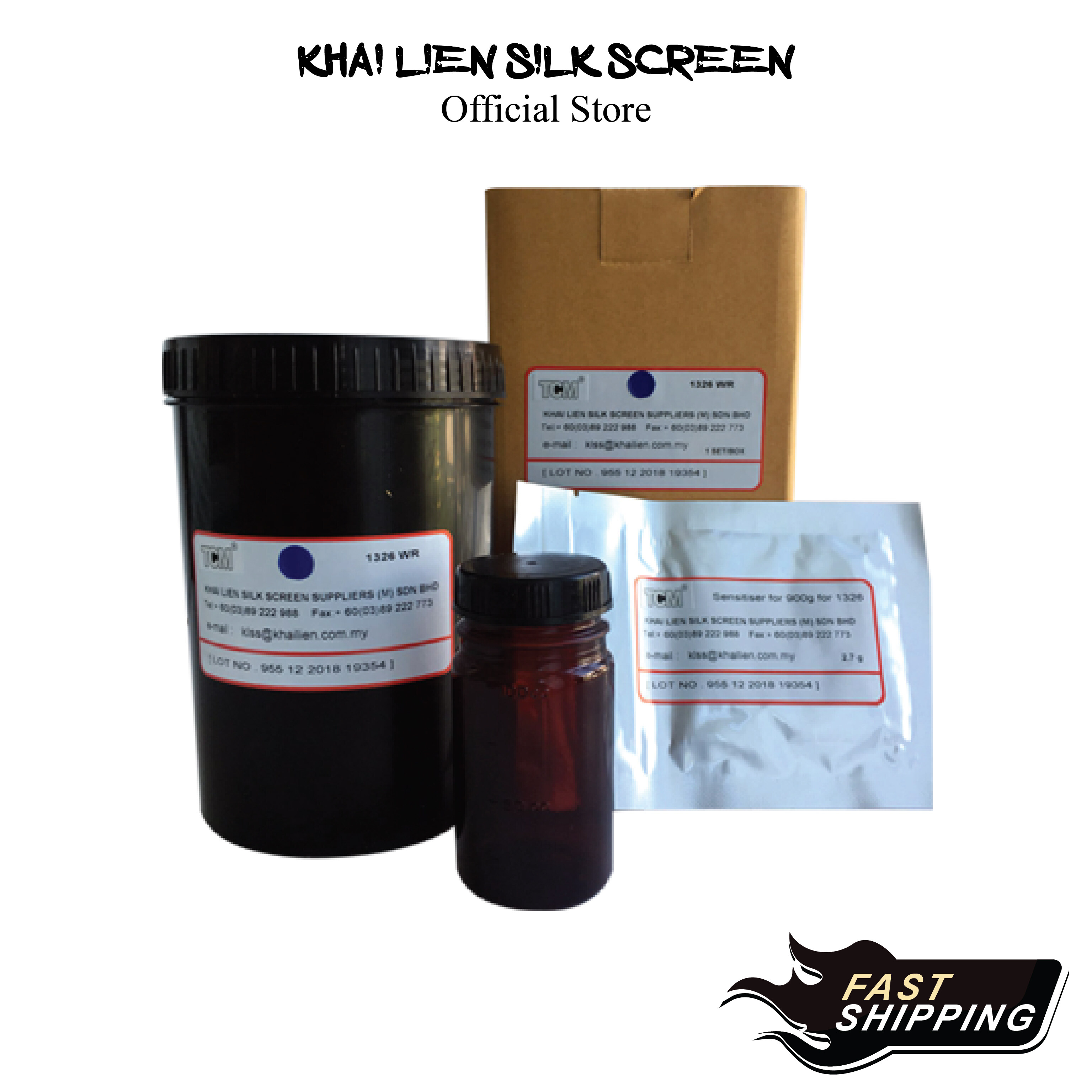 TCM 1326 Emulsion Come With 5g Diazo Self Mix Photo Emulsion Screen