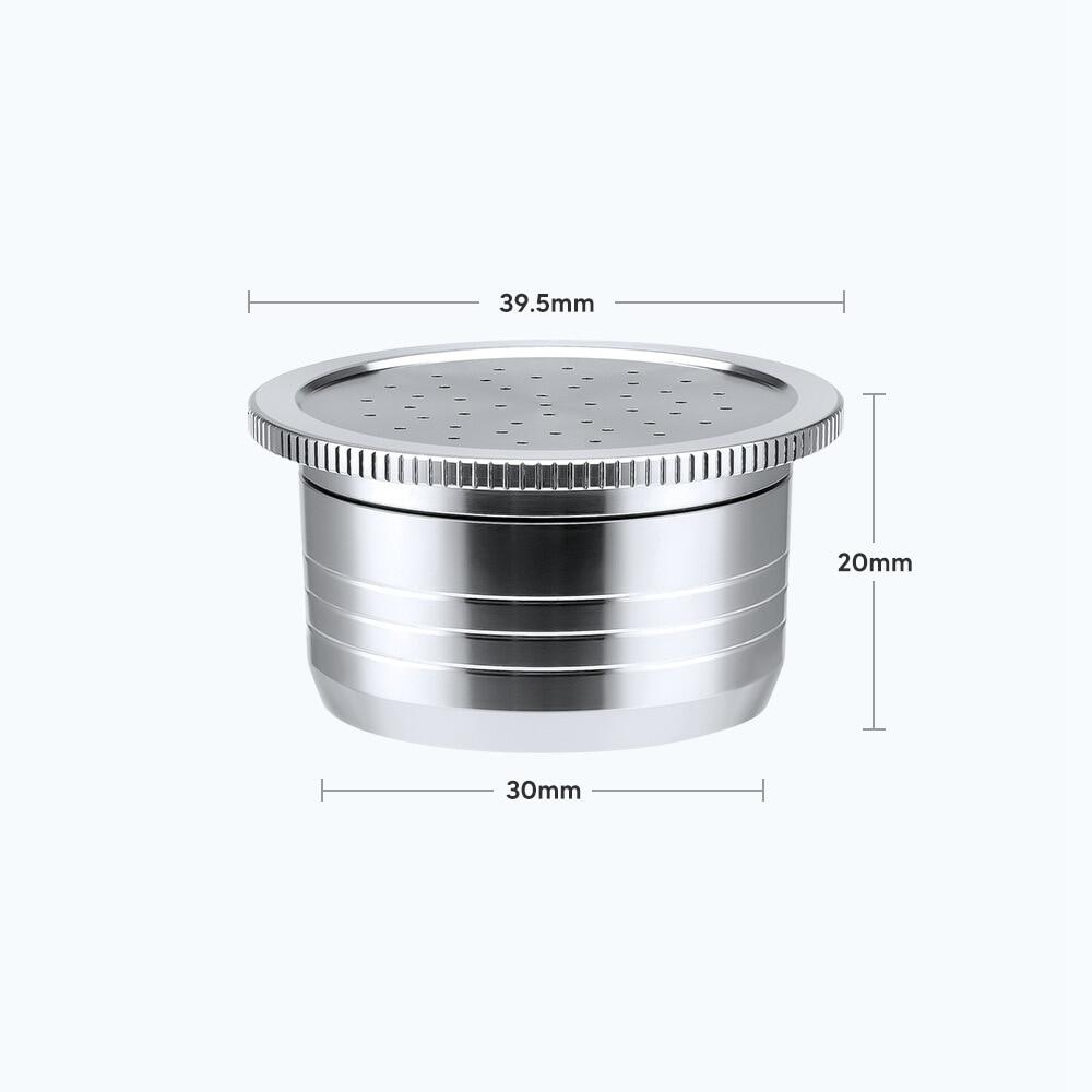 Stainless Steel Refillable Espresso Coffee Maker Capsule For Segafredo Machine Reusable Filter Coffee Pods