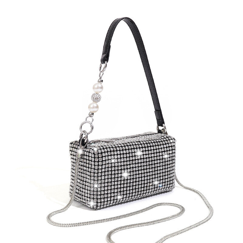David&Bella Bag Women's bag Rhinestone Bag Light luxury women's cross-body handbag bag full of shiny diamonds