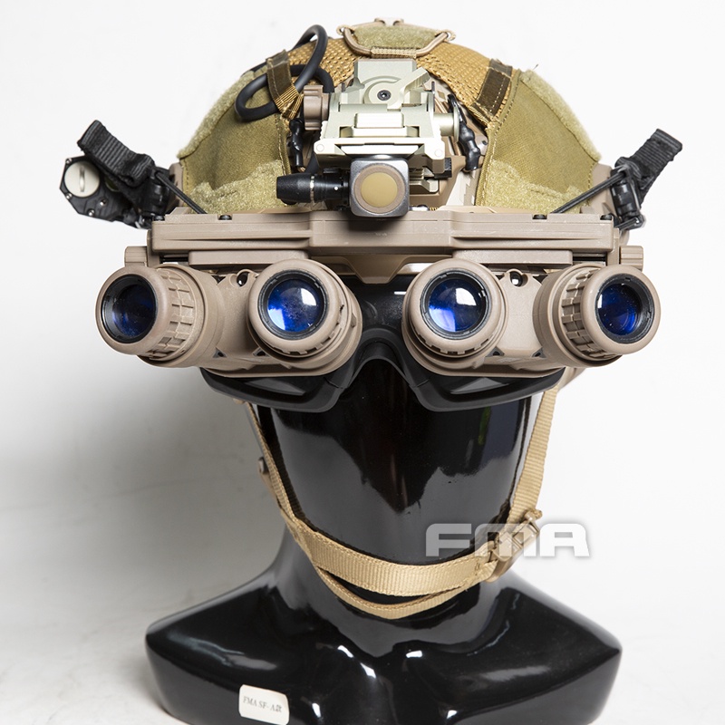 FMA GPNVG 18 Dummy Vision Nocturne Factice Airsoft – Tan Dark Earth – Réplique TB723