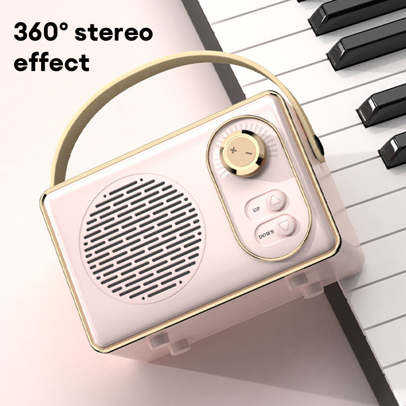 Loa Bluetooth Cổ Điển KAIMEIDI Loa Di Động Mini