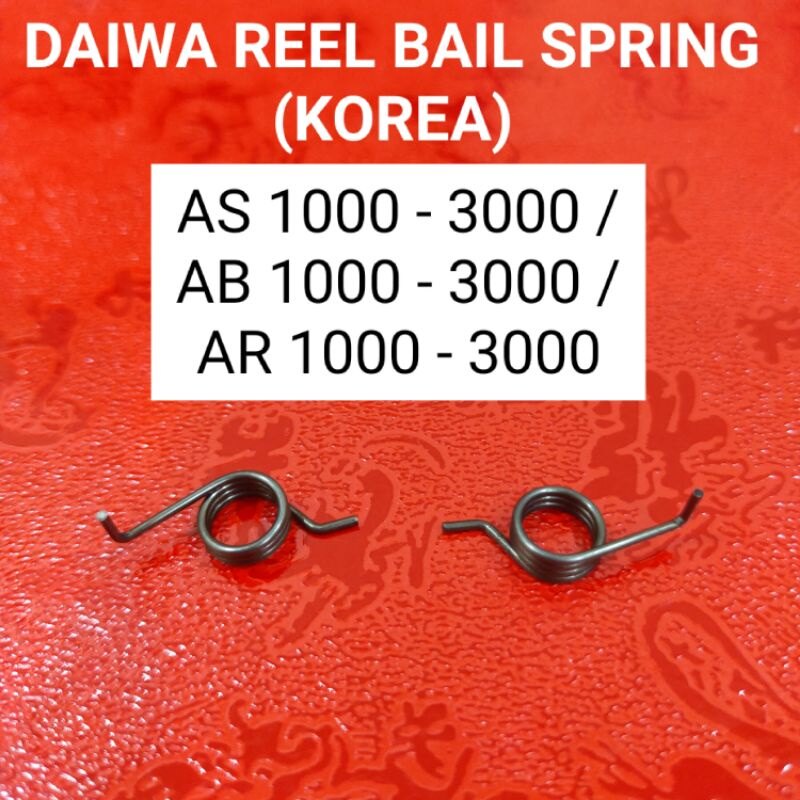 DAIWA REEL BAIL SPRING MODEL AS / AB / AR 1000-3000 Size Fishing Reel - Lazada | Lazada DAIWA REEL BAIL SPRING MODEL AS / AB / AR 1000-3000 Size Fishing Reel - Lazada | Lazada
