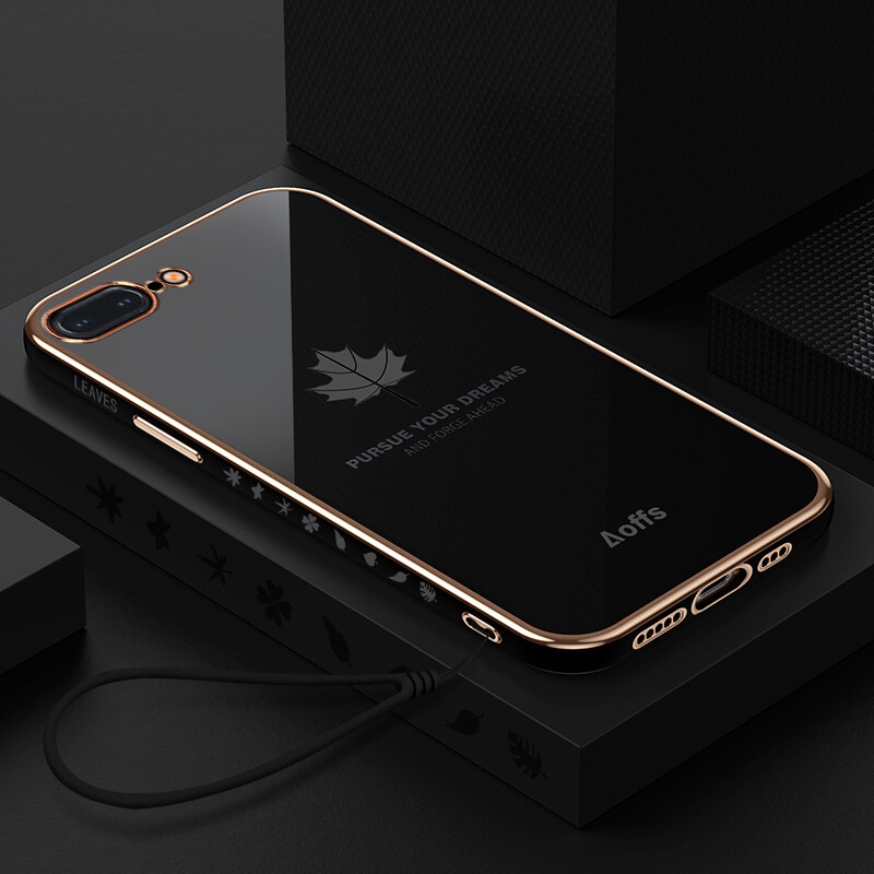 Ốp lưng iPhone 6 6S 6 Plus 6S Plus 7 8 7 Plus 8 Plus SE 2020 thiết kế mới lá phong Ốp điện thoại cho Iphone mềm 6plus 6splus 7plus 8plus