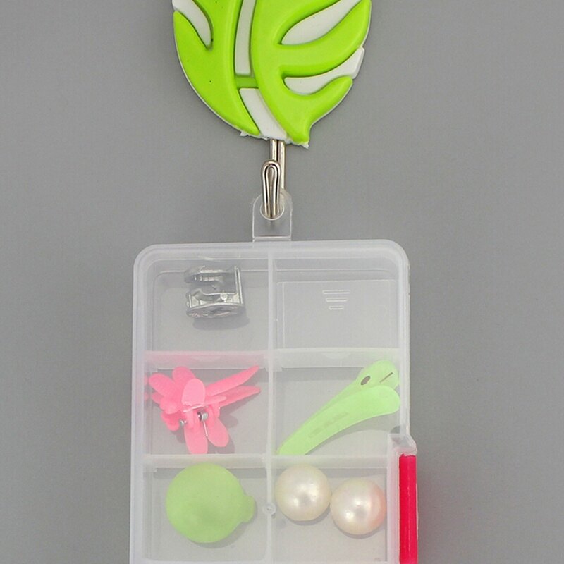 Ministar Plastic10 Slots Adjustable Jewelry Storage Box Case Craft Organizer Beads