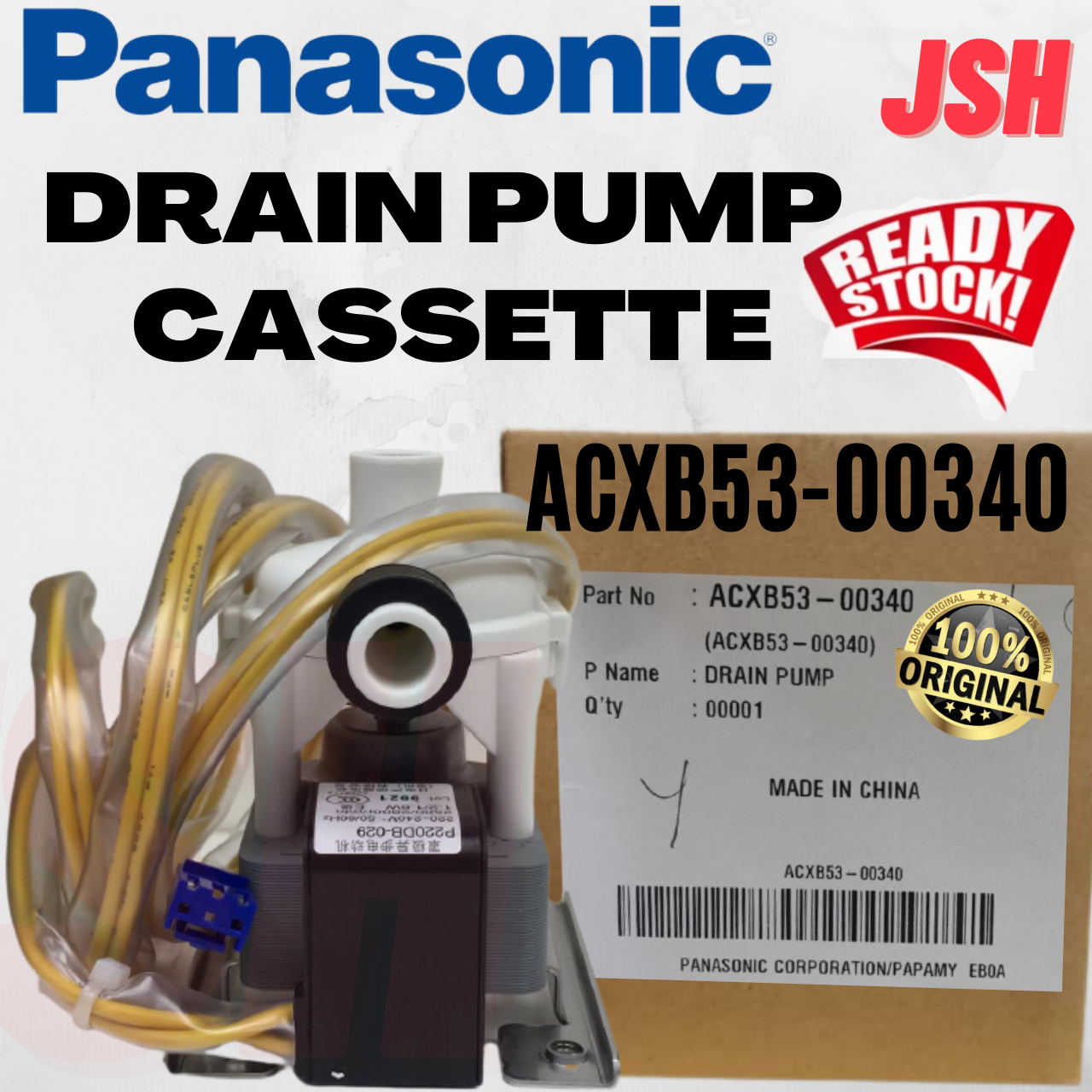 pompa drain ac cassette panasonic