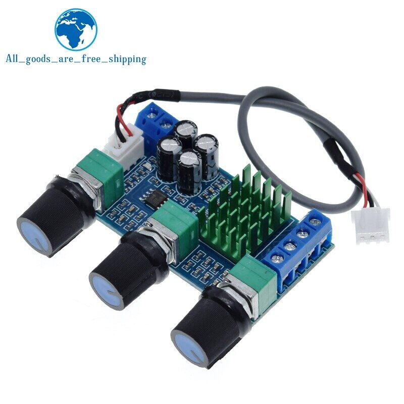 XH-M567 Dual-channel Stereo High Power Digital Audio Power Amplifier Board Audio Power Amplifier Board 80W*2