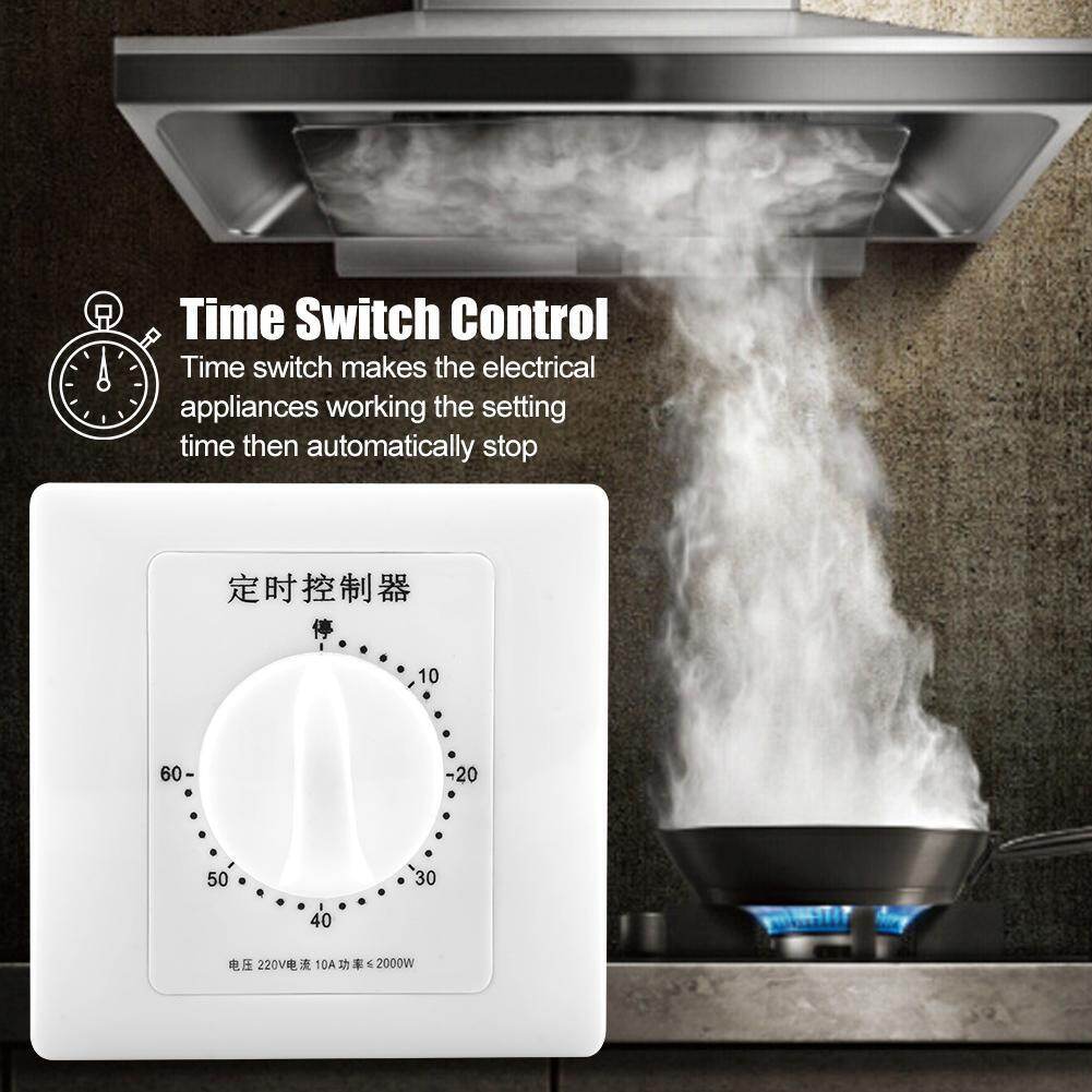 220V Water Pump Timer Mechanical Countdown Indoor Intelligent Time Switch Control