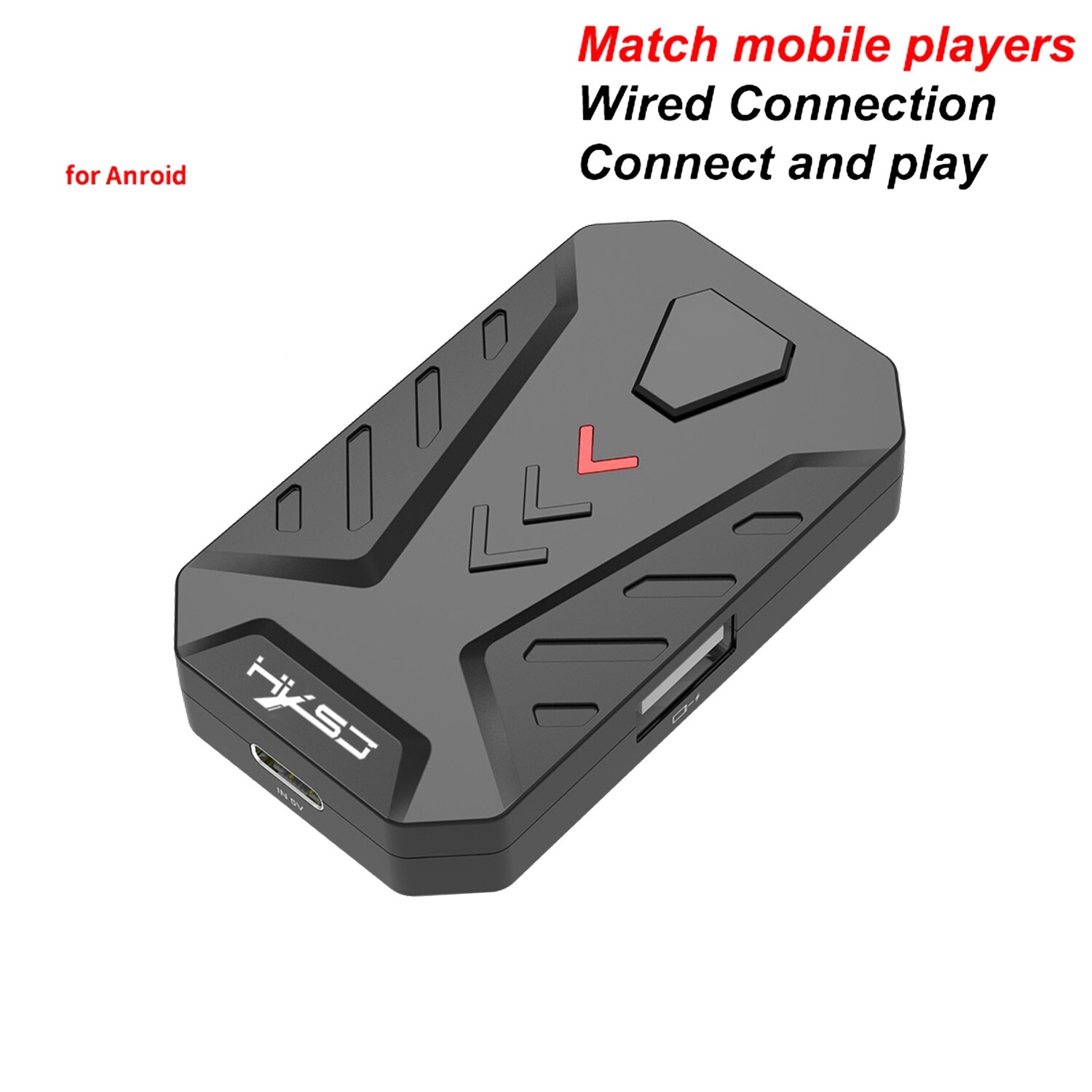【Ready Stock】 HXSJ P8 Mobile Phone Keyboard Mouse Converter for Android System