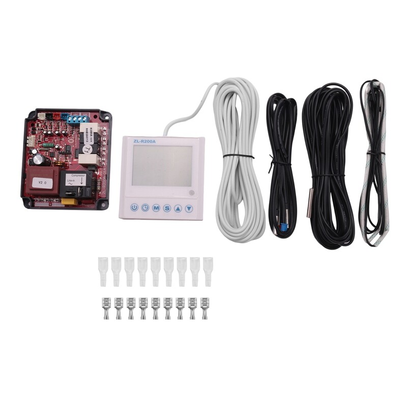 Lilytech zl-r200a,universal,air source heat pump water heater controller, pump air to hot water heating controller