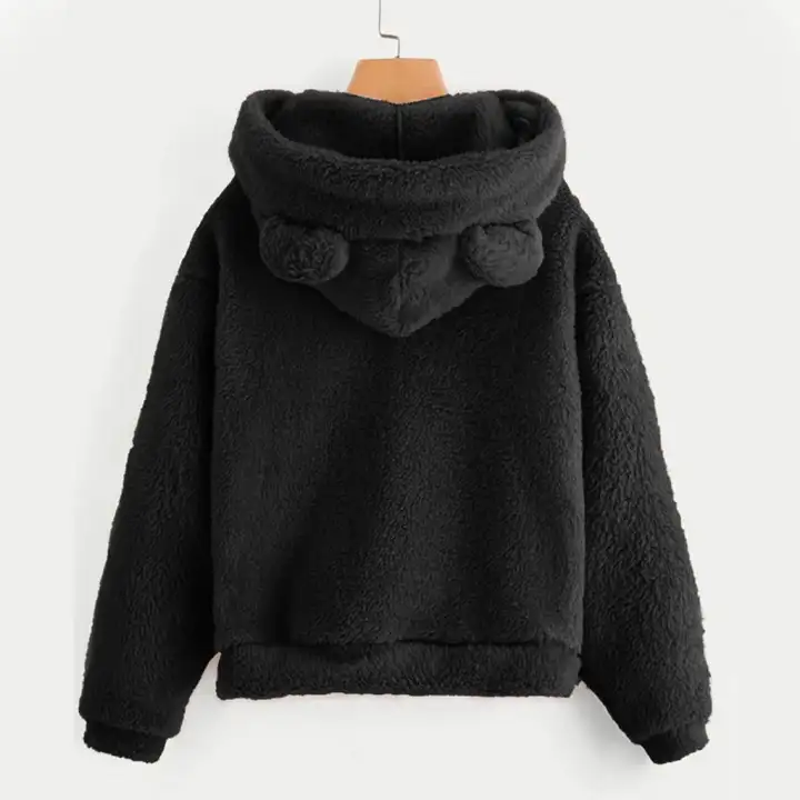 fuzzy sweatshirt womens
