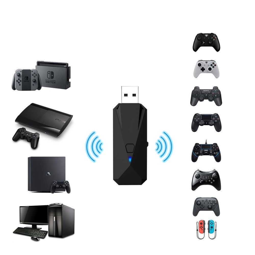 Bộ Chuyển Đổi Tay Cầm Chơi Game Có Dây Và Bluetooth Không Dây USB Cho Nintend Chuyển Đổi, Bộ Điều Khiển Joy Pad/Pro/PS4/P3/PC/Wi IU/XboxOne/S/360