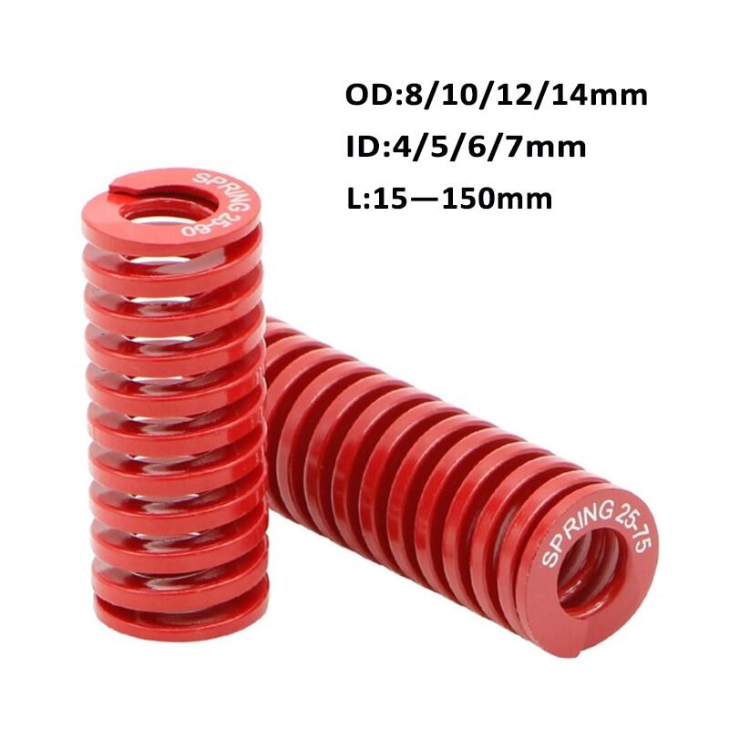 OD 12mm & ID 6mm Light/Medium/Heavy Mold Mould Springs Compression Die Spring 
